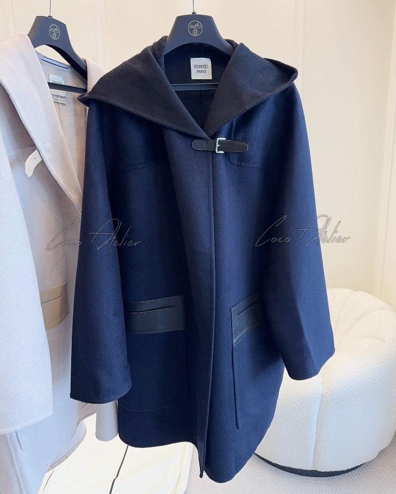 HERMES 에르메스 캐시미어 코트