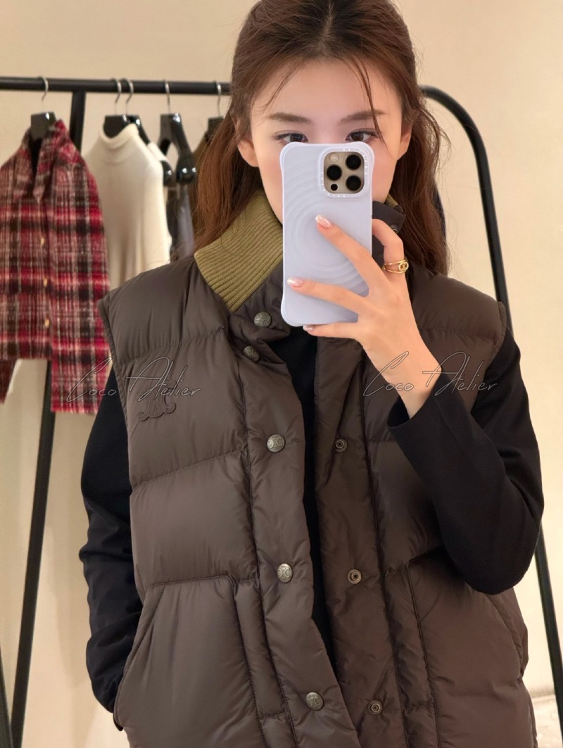 CELINE 셀린느 패딩 조끼