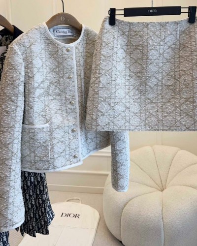 Dior 디올 트위드 자켓&스커트