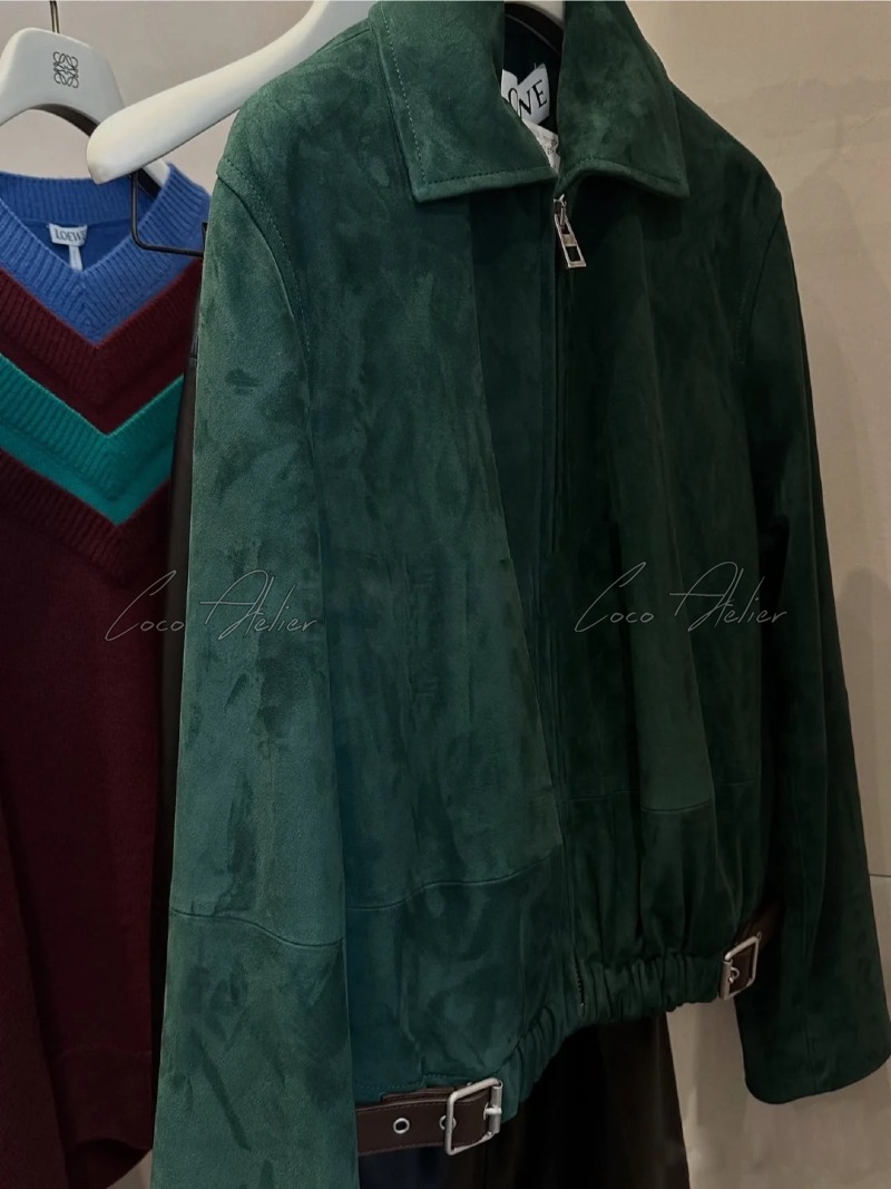 LOEWE 로에베 스웨이드 자켓