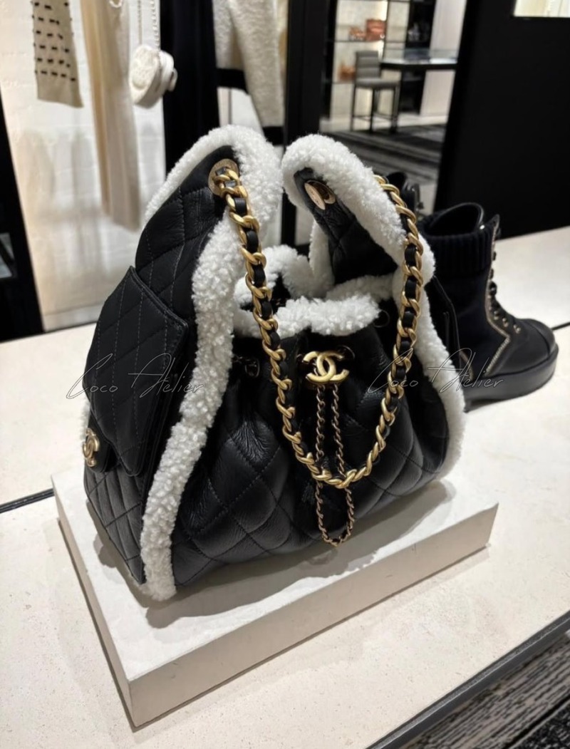 25 Shearling bag