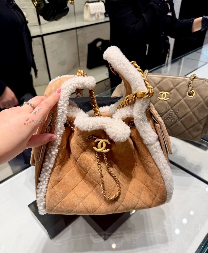 25 Shearling bag