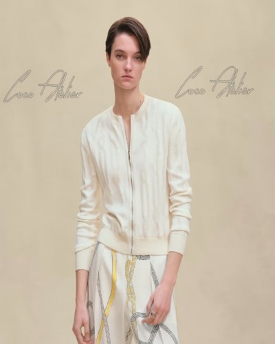 HERMES 에르메스 니트 집업