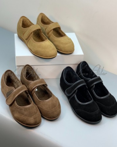 The Row 더로우 시어링 메리제인 샌들