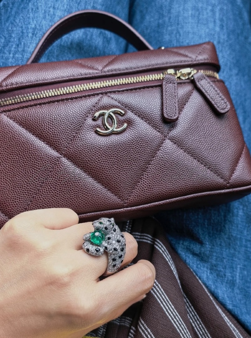 CHANEL 샤넬 탑 핸들백