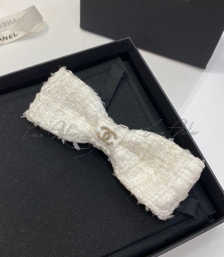 CHANEL 샤넬 리본 헤어핀