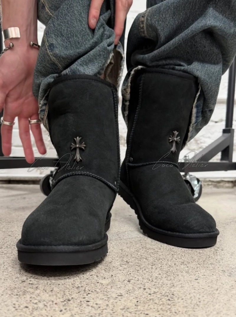 Chrome Hearts 크롬하츠 어그 부츠