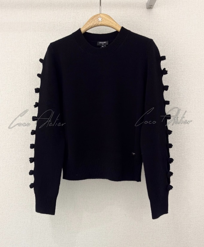 CHANEL 샤넬 리본 니트