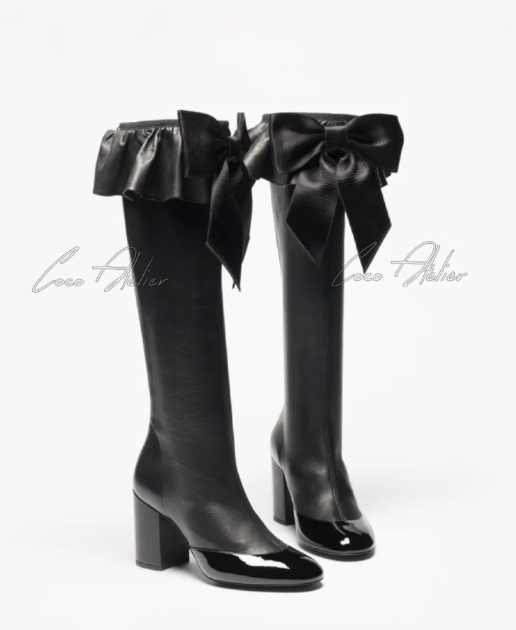 CHANEL 샤넬 하이 부츠