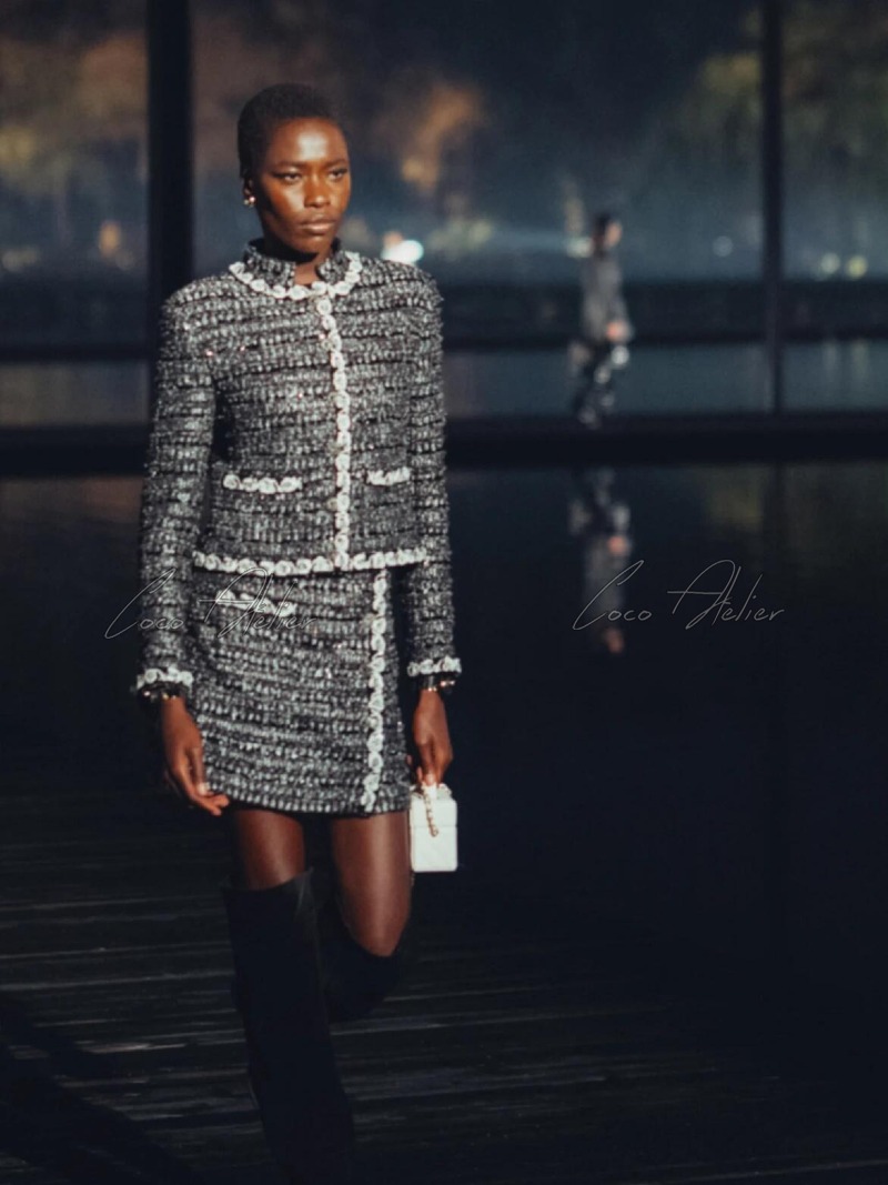 CHANEL 샤넬 트위드 자켓