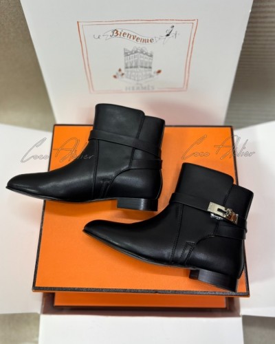 HEREMS 에르메스 앵클 부츠(+handmade)