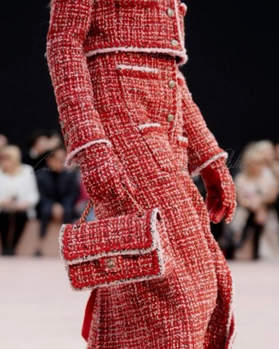 CHANEL 샤넬 트위드 cf 플랩백