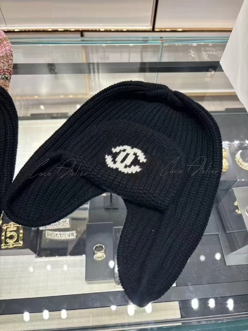 CHANEL 샤넬 캐시미어 트래퍼 햇