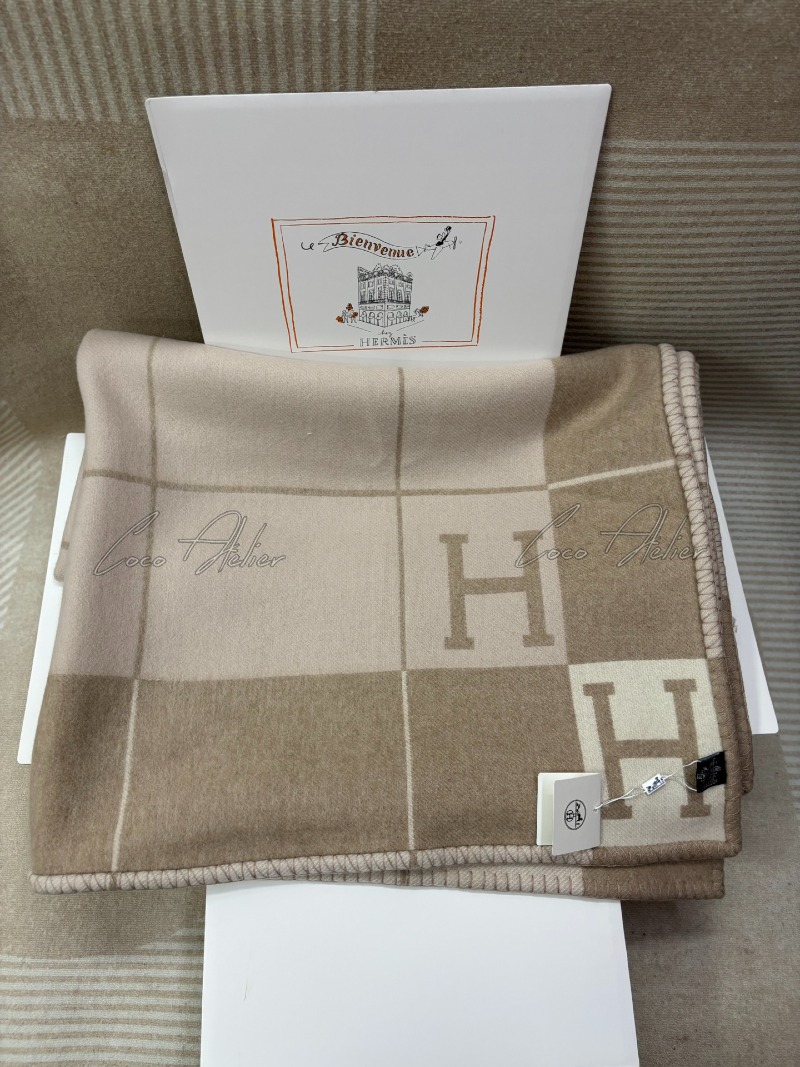 HERMES 에르메스 블랭킷 담요