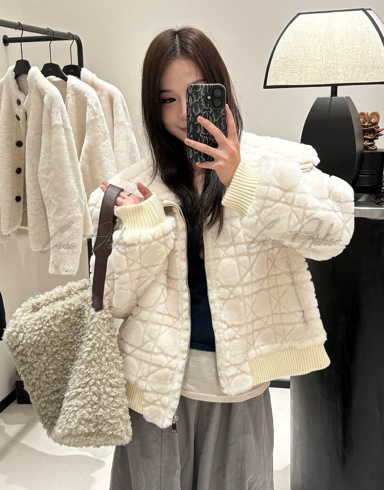 Dior 디올 까나쥬 퍼 무스탕 자켓