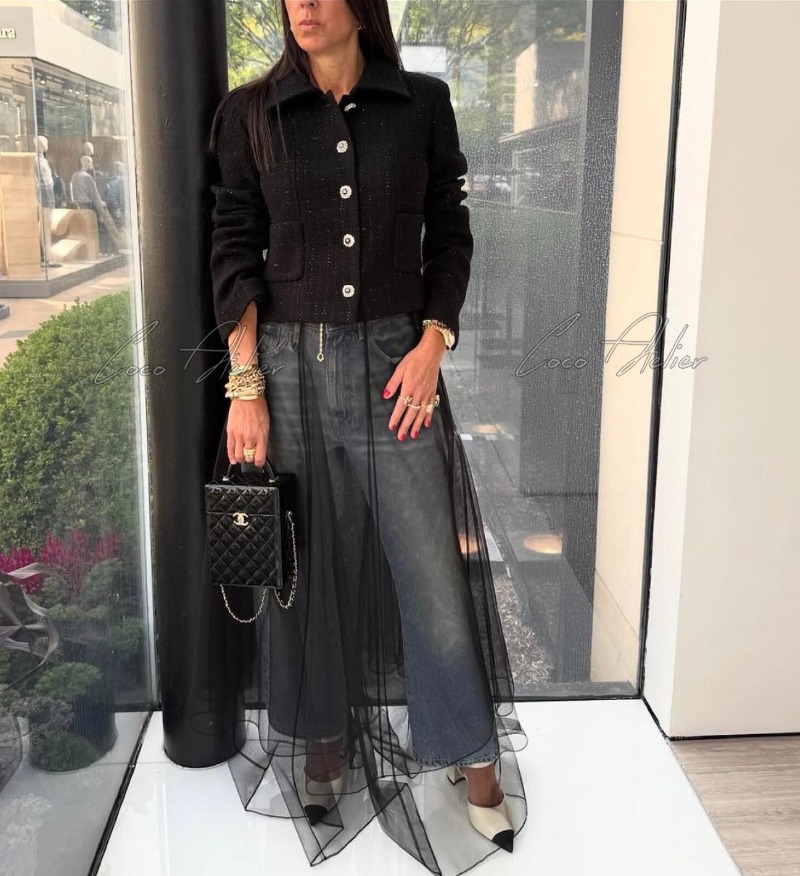 CHANEL 샤넬 트위드 자켓