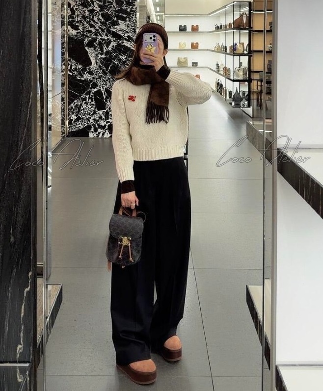 Celine 셀린느 브로치 니트