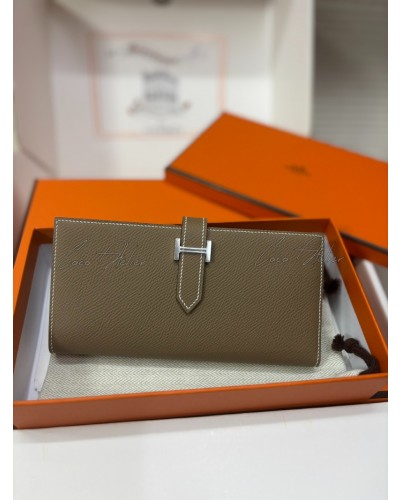 HERMES 에르메스 베안 장지갑