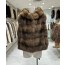 Russian Sobol Sable Hoodie Vest