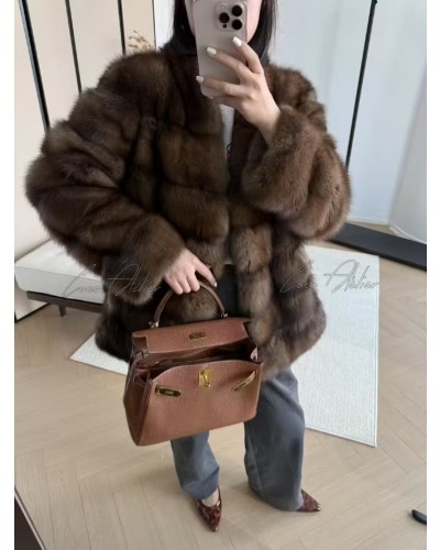 Russian Sobol Sable Jacket