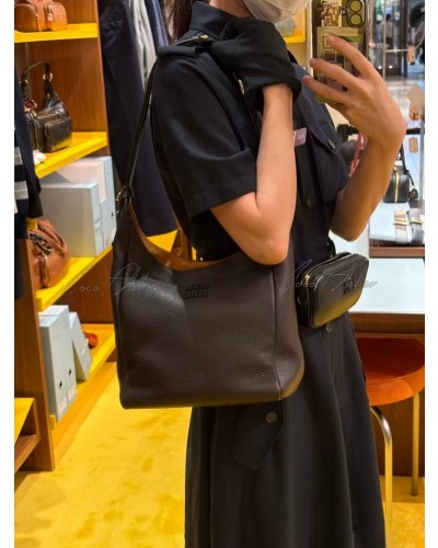 Leather Bucket Bag