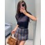 short-sleeved knitwear