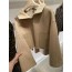 reversible hooded jacket