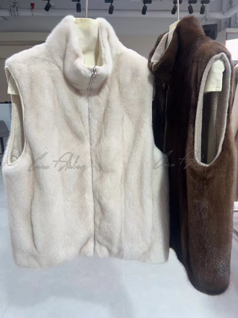 Russian Mink Cashmere Vest