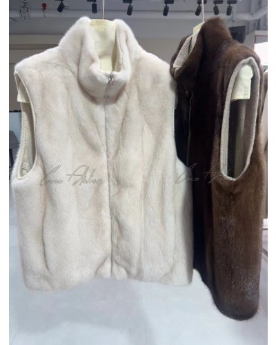 Russian Mink Cashmere Vest