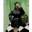 Triangle logo padded jacket