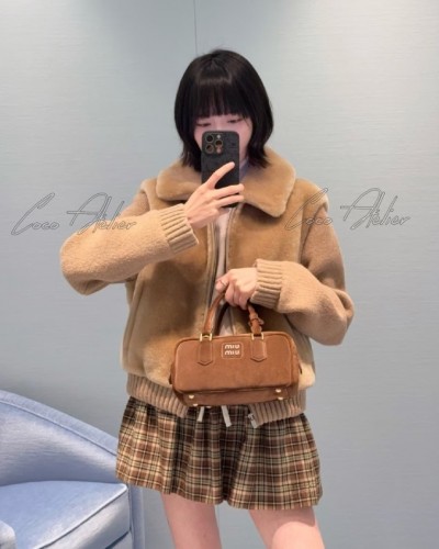 Brown Fur Jaket