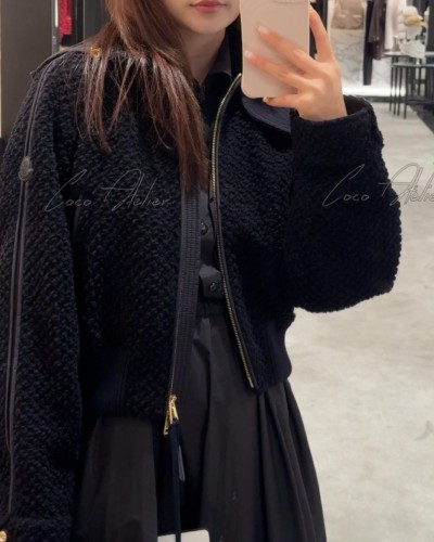 Wool boucle jacket