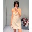 sleeveless dress