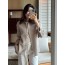 LP mink trimming jacket