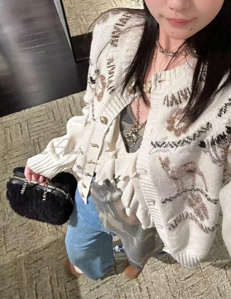 Rudolph cardigan