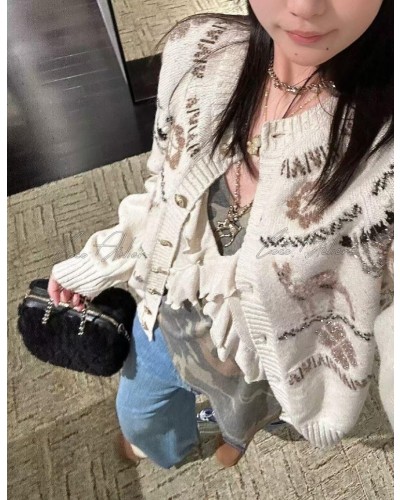 Rudolph cardigan