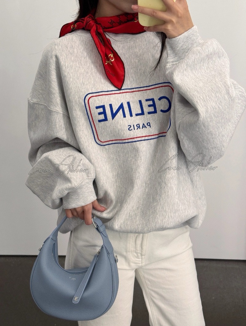 Melange Cotton Sweatshirt