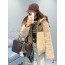 fleece padded jacket
