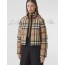 classic checkered padded jacket