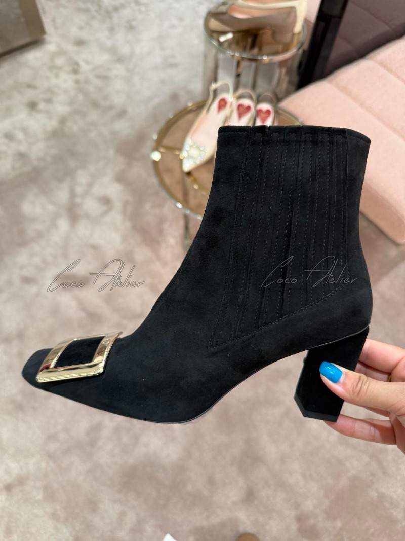 trumpet ankle boots