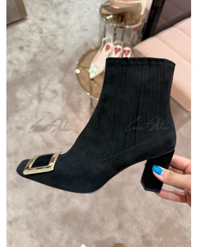 trumpet ankle boots