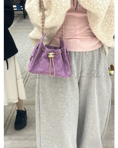 25 Suede mini bag