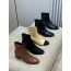 Suede & Leather ankle boots