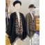 reversible cashmere shawl