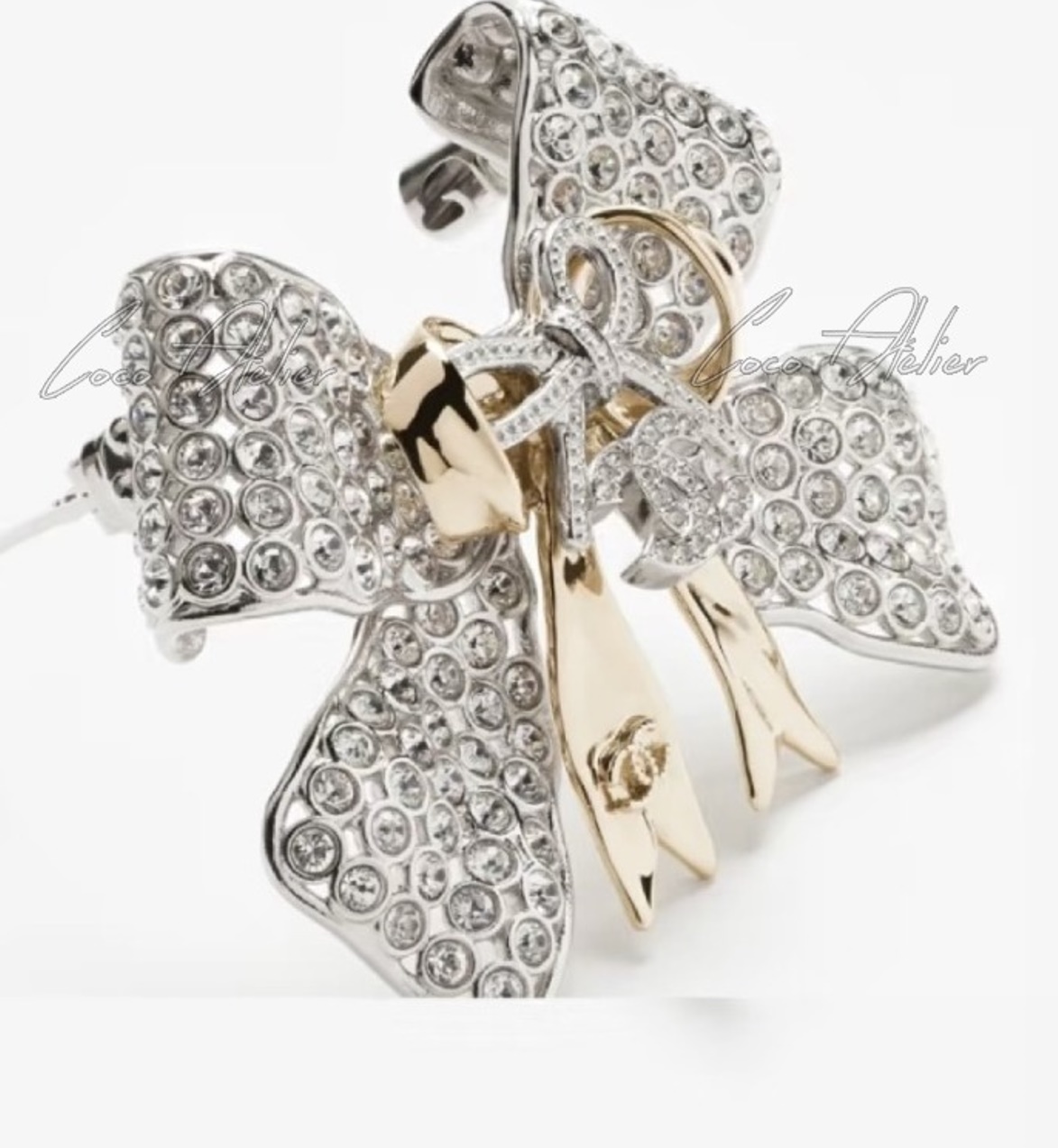ribbon brooch