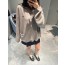 knit zip-up