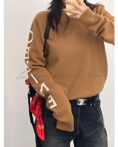  arm logo knit