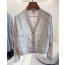 jacquard cardigan
