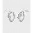 crystal knot earrings