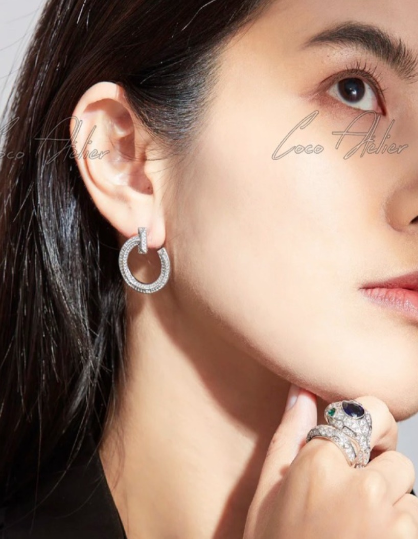 TF earrings